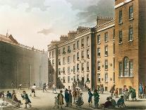The Fleet Prison from Ackermann's "Microcosm of London," Volume II, 1809-T. & Pugin Rowlandson-Giclee Print