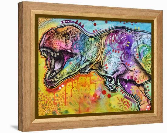 T Rex 2-Dean Russo-Framed Premier Image Canvas