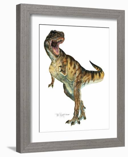 T-Rex-Tim Knepp-Framed Giclee Print