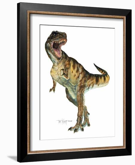 T-Rex-Tim Knepp-Framed Giclee Print