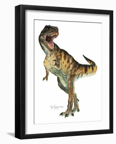 T-Rex-Tim Knepp-Framed Giclee Print