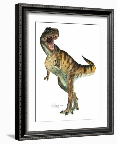 T-Rex-Tim Knepp-Framed Giclee Print