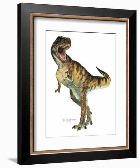 T-Rex-Tim Knepp-Framed Giclee Print