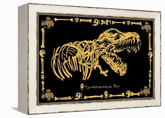 T-Rex-ALI Chris-Framed Premier Image Canvas