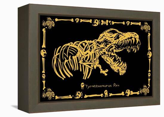 T-Rex-ALI Chris-Framed Premier Image Canvas