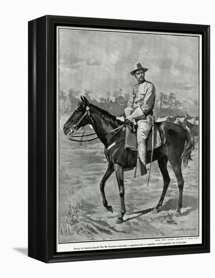 T Roosevelt, Prout 1901-Victor Prout-Framed Premier Image Canvas