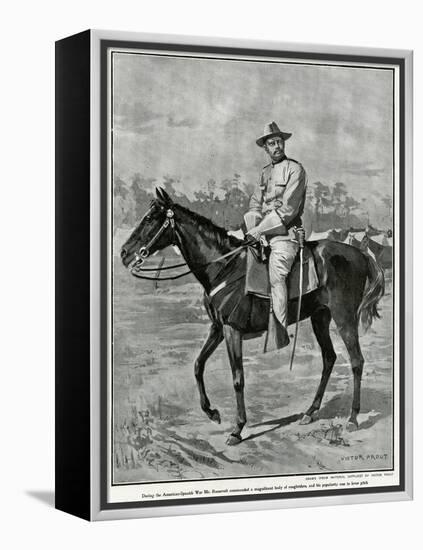 T Roosevelt, Prout 1901-Victor Prout-Framed Premier Image Canvas