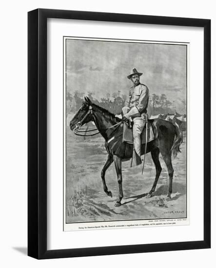 T Roosevelt, Prout 1901-Victor Prout-Framed Photographic Print