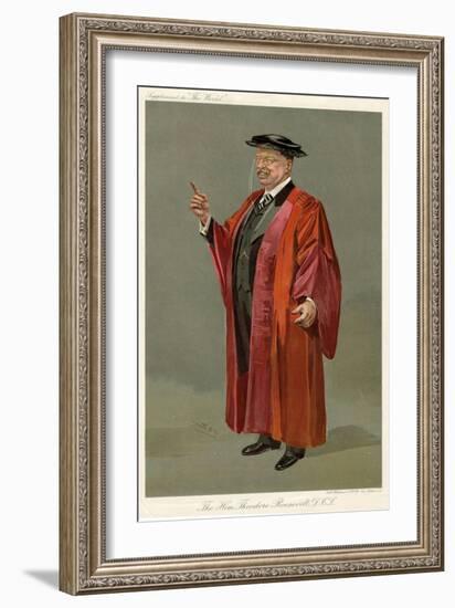 T Roosevelt, World-Leslie Ward-Framed Art Print