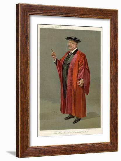 T Roosevelt, World-Leslie Ward-Framed Art Print