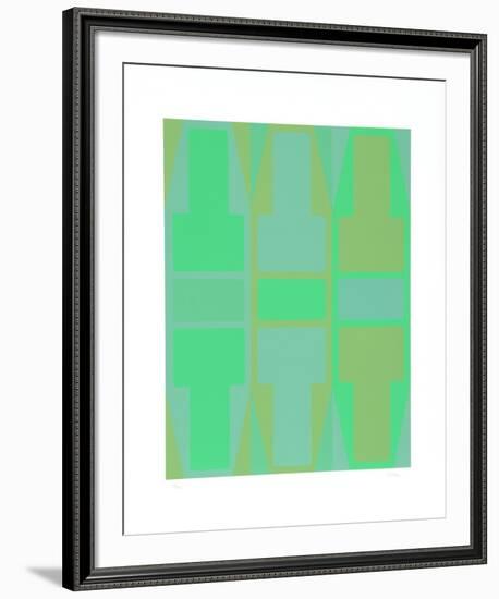 T Series (Green)-Arthur Boden-Framed Collectable Print