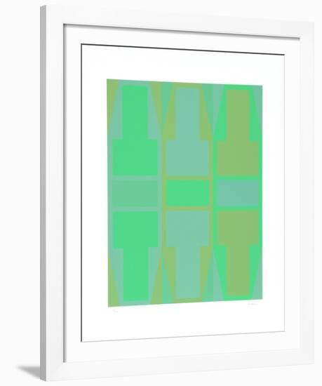 T Series (Green)-Arthur Boden-Framed Collectable Print