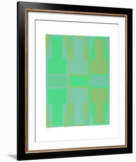 T Series (Green)-Arthur Boden-Framed Collectable Print