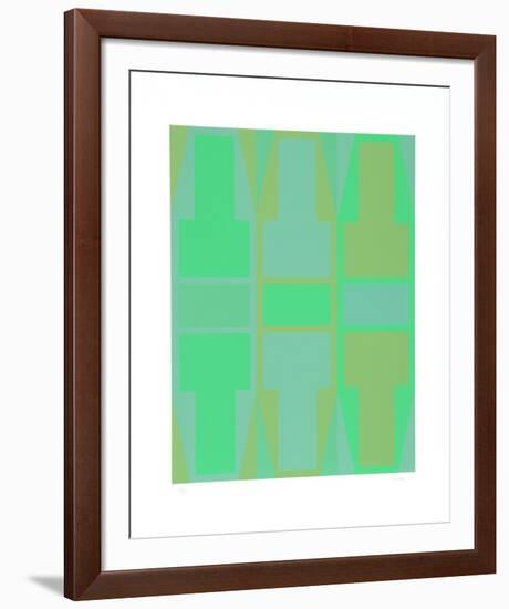 T Series (Green)-Arthur Boden-Framed Collectable Print