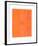 T Series (Orange)-Arthur Boden-Framed Limited Edition