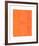 T Series (Orange)-Arthur Boden-Framed Limited Edition