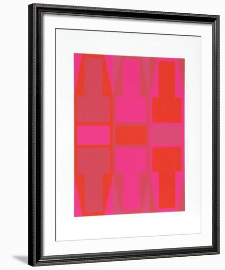 T Series (Red)-Arthur Boden-Framed Limited Edition