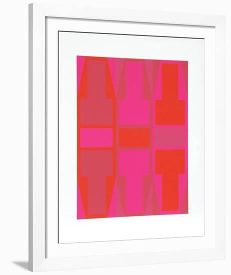 T Series (Red)-Arthur Boden-Framed Limited Edition