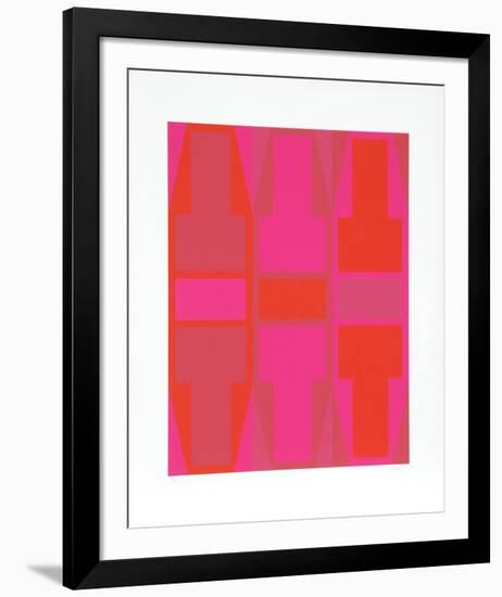 T Series (Red)-Arthur Boden-Framed Limited Edition