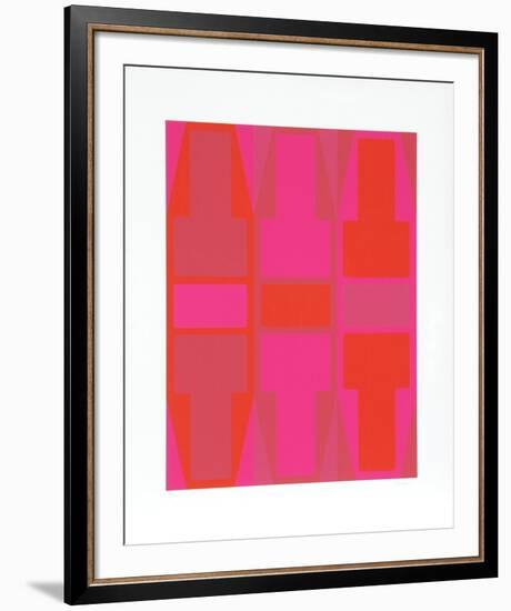 T Series (Red)-Arthur Boden-Framed Limited Edition