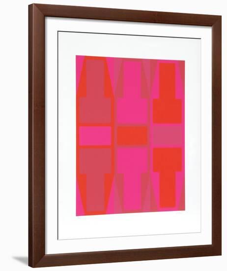 T Series (Red)-Arthur Boden-Framed Limited Edition