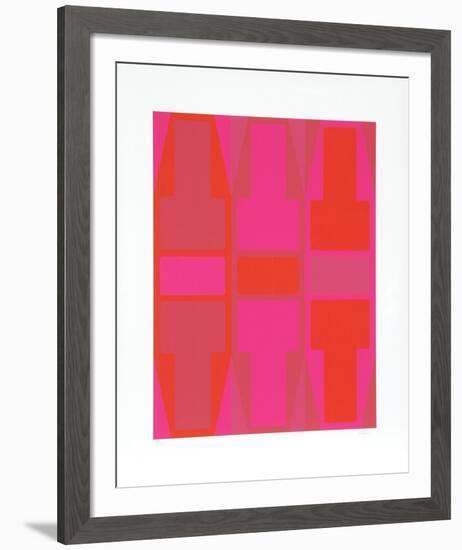 T Series (Red)-Arthur Boden-Framed Limited Edition