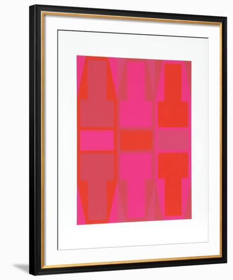 T Series (Red)-Arthur Boden-Framed Limited Edition