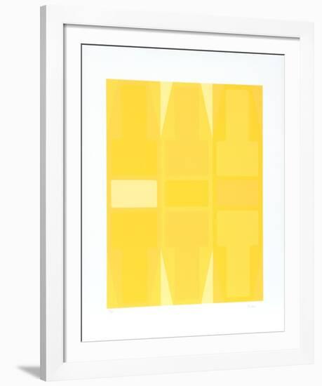 T Series (Yellow)-Arthur Boden-Framed Limited Edition