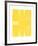 T Series (Yellow)-Arthur Boden-Framed Limited Edition