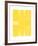 T Series (Yellow)-Arthur Boden-Framed Limited Edition