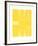 T Series (Yellow)-Arthur Boden-Framed Limited Edition