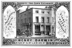 Henry Darwin Tailor's Shop, Birmingham, 19th Century-T Underwood-Framed Premier Image Canvas