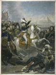 Napoleon I Napoleon at the Battle of the Pyramids-T.w. Huffan-Framed Art Print