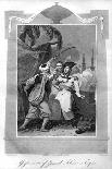 Britannia Having Chained the Demon of War, 1816-T Wallis-Giclee Print