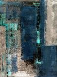 Blue and Grey Abstract Art Painting-T30 Gallery-Art Print