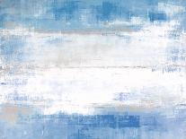 Blue and Grey Abstract Art Painting-T30 Gallery-Art Print