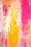 Pink and White Abstract Art Painting-T30Gallery-Art Print