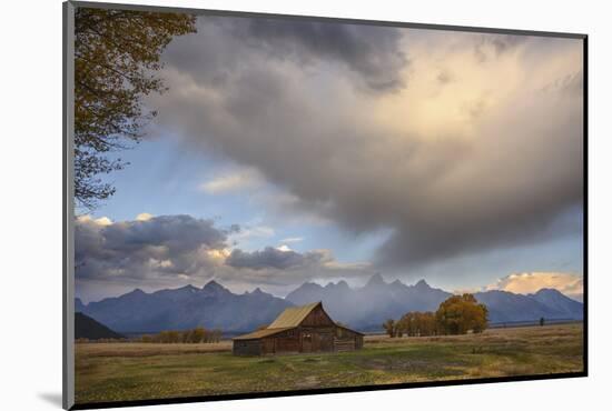 Ta Moulton Barn, Mormon Row, Grand Tetons National Park, Wyoming, United States of America-Gary Cook-Mounted Photographic Print