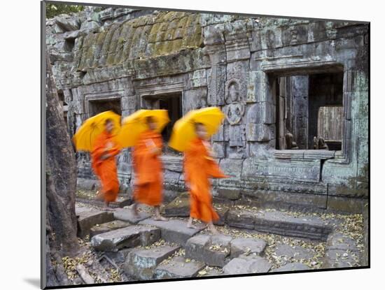 Ta Phrohm Temple, Angkor Wat, Siem Reap, Cambodia-Gavin Hellier-Mounted Photographic Print