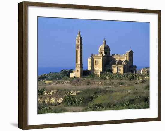 Ta' Pinu Church, Gharb, Gozo, Malta, Mediterranean, Europe-Stuart Black-Framed Photographic Print