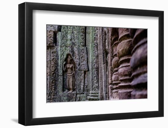 Ta Som Temple, Built in 12th Century by King Jayavarman Vii, Angkor-Nathalie Cuvelier-Framed Photographic Print