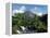 Tabacon Hot Springs and Volcan Arenal-Kevin Schafer-Framed Premier Image Canvas