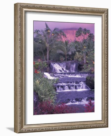 Tabacon Hot Springs, Arenal Volcano, Costa Rica-Nik Wheeler-Framed Photographic Print