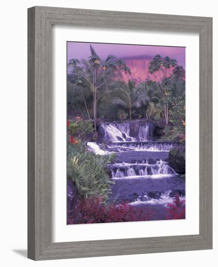 Tabacon Hot Springs, Arenal Volcano, Costa Rica-Nik Wheeler-Framed Photographic Print