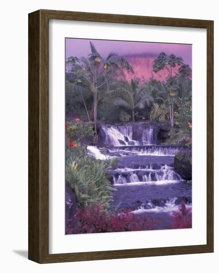 Tabacon Hot Springs, Arenal Volcano, Costa Rica-Nik Wheeler-Framed Photographic Print