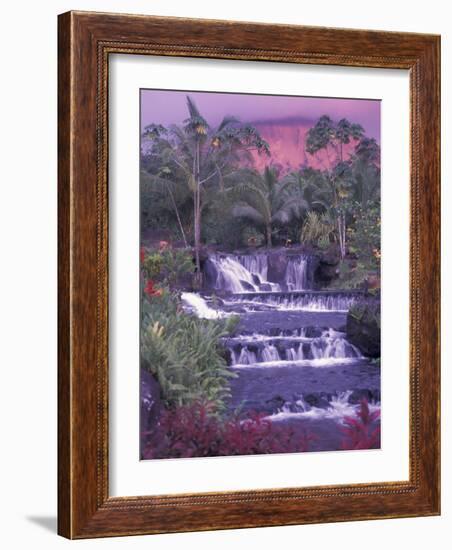 Tabacon Hot Springs, Arenal Volcano, Costa Rica-Nik Wheeler-Framed Photographic Print