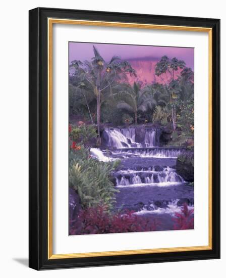 Tabacon Hot Springs, Arenal Volcano, Costa Rica-Nik Wheeler-Framed Photographic Print