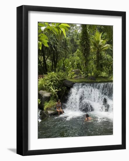 Tabacon Hot Springs, Volcanic Hot Springs Fed from the Arenal Volcano, Arenal, Costa Rica-R H Productions-Framed Photographic Print