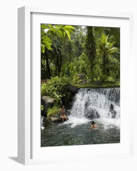 Tabacon Hot Springs, Volcanic Hot Springs Fed from the Arenal Volcano, Arenal, Costa Rica-R H Productions-Framed Photographic Print