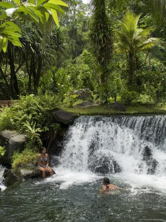 'Tabacon Hot Springs, Volcanic Hot Springs Fed from the Arenal Volcano